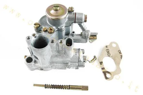 Carburatore Spaco SI 20/15 senza miscelatore per Vespa Largeframe. Taratura fornita: massimo 83, minimo 42, BE2 e freno aria 170.