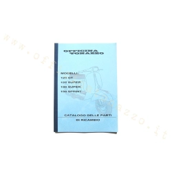 Catalogo delle parti Vespa 125 GT, 125 Super, 150 Super, 150 Sprint
