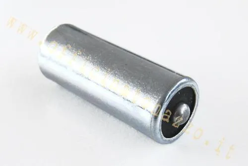 Condensatore Olympia 1182343 per Vespa PX 125-150 con accensione a puntine. Riferimenti di confronto Piaggio 182343 e 134116.
