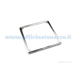 Cornice targa Vespa in ferro cromato per targa modello vecchio