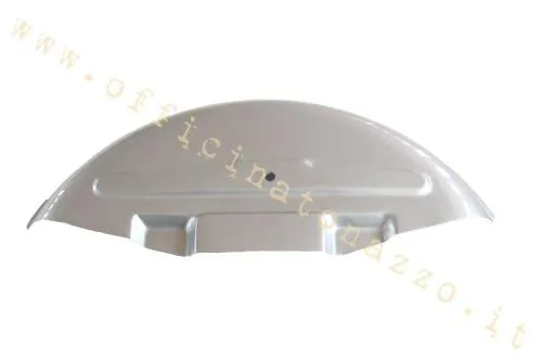 Copriruota di scorta Mauro Pascoli 12161800 in metallo argento per Vespa GS 160 e 180 SS, ruota da 10 pollici e senza vite.