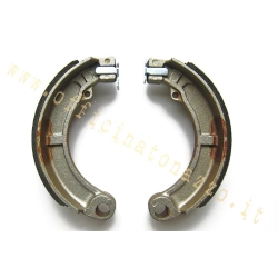 Ganasce posteriori Newfren GF0160 da 127x28 mm per Vespa 125 Super VNC1T e 150 Super VBC1T con tamburo da 8 pollici.