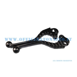 Coppia leve in alluminio nero sagomate per Vespa 50 - Primavera - ET3 - PX - PE