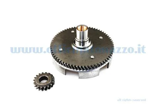 Primary Z 18-67 (Ratio 3.72) helical teeth without slip rings for Vespa 50 - PK50