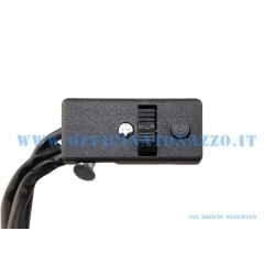 Devioluci Grabor a 9 fili per Vespa P125X, P150X, P200E e P150S con frecce e impianto 12 V senza batteria. Cablaggio in gruppi 5+4.