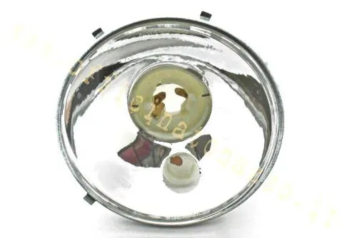Fanale anteriore alogeno in plastica completo di portalampada per Vespa 90 SS dal 1966, Vespa 125 Primavera - ET3, 125/150 Super