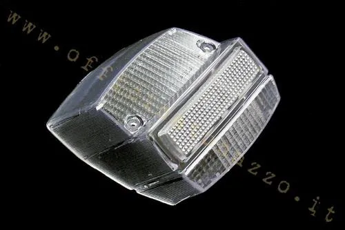 White rear light housing for Vespa ET3 - Primavera