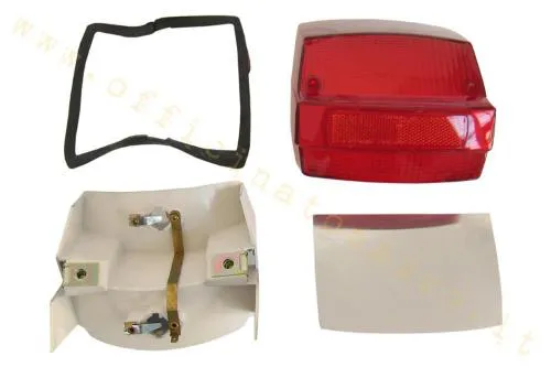 Piloto trasero completo con junta para Vespa PX primera serie 125-150 - P200E hasta 1983