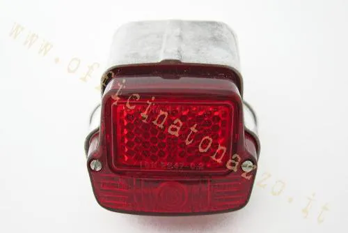 Fanale posteriore in metallo completo di guarnizione per Vespa 50 1° serie 1963>64
