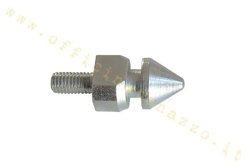 Perno sella a funghetto F.A. Italia 14083, alto 30 mm, per l'aggancio della serratura sella di Vespa PX, PE e T5.
