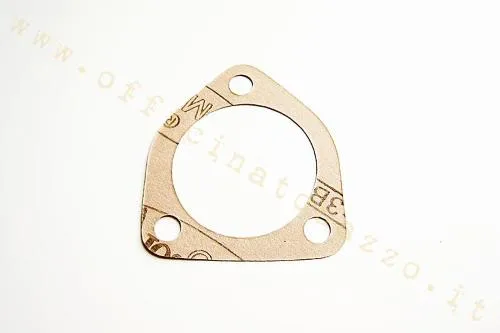 Guarnizione in carta CIF 9189 per flangia del mozzo e piatto portaganasce posteriore Vespa 50, 90, Primavera, ET3 e PK compatibili.