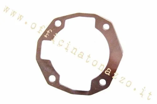 Junta de aluminio para base de cilindro Polini 177cc (grosor 0,2)