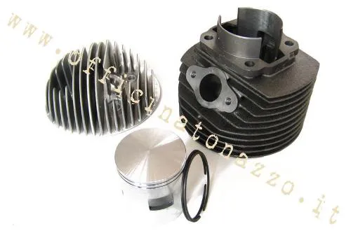 Cilindro Polini 130cc en fundición para Vespa Primavera - ET3 - PK - Ape 50