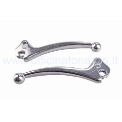 Coppia leve freno frizione in alluminio per Vespa 50 - 50 Special - ET3 - Primavera
