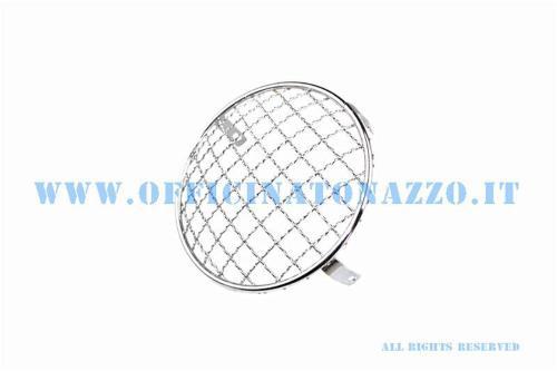 Parasassi fanale anteriore in ferro cromato per Vespa Rally Ø 150mm
