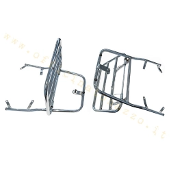 Portapacchi posteriore cromato con ribaltina per Vespa GT 125L - 200L