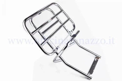Portaequipajes trasero cromado para Vespa PX hasta 1983
