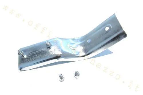 Porta rueda de repuesto de hierro con llanta cerrada de 9" para Vespa 50 - R - L