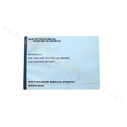 Catalogo delle parti Vespa GS 150-160 tutte le serie e 180SS