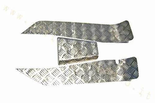 Aluminium footrests for Vespa 50 - ET3 - Primavera