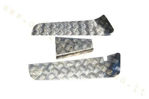 Aluminium footrests for Vespa PX - PE