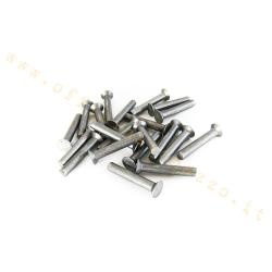 Ribattino 3x18 mm per chiusura parastrappi per Vespa PX - T5 - Cosa - VNB - GT - GTR - Sprint - Sprint Veloce - Rally
