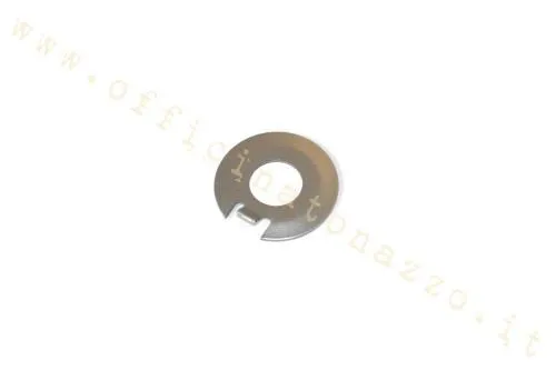 Rondella CIF 6625 per bloccare il dado frizione di Vespa 50, Primavera, ET3 e PK. Ricambio da montare nuovo e ripiegare sul dado.