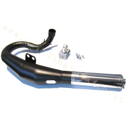Marmitta ad espansione Performance Racing RZ EVO 2000 nera per Vespa 200