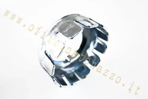 Scodellino di sicurezza per ghiera frizione a castello Vespa Largeframe, riferimento comparativo Piaggio 022313. Verificare il tipo di dado.