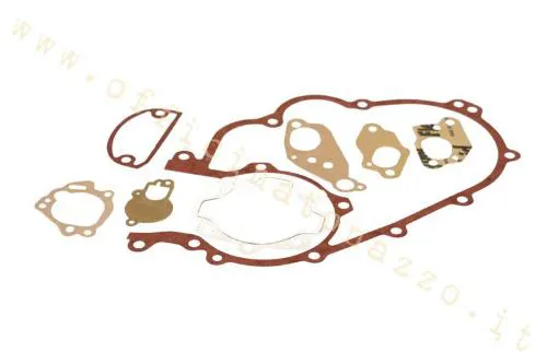 Serie guarnizioni motore CIF 9390 per Vespa PX 125/150 Arcobaleno e Cosa 125/150 con miscelatore. Paraoli non inclusi.