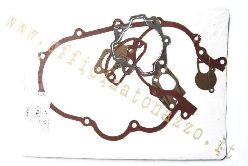 Serie guarnizioni motore CIF 9387 per Vespa PX e PE 125-150, PX Arcobaleno, Sprint Veloce, GTR e TS compatibili, specifica per carter senza miscelatore e fornita senza paraoli.