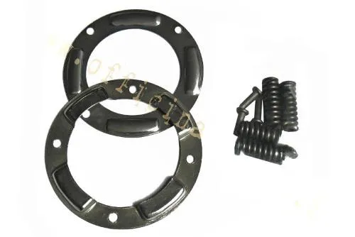 Kit revisione parastrappi CIF 5070 per campana primaria Vespa 50, 90, Primavera, ET3 e PK. Comprende molle, dischi e ribattini.
