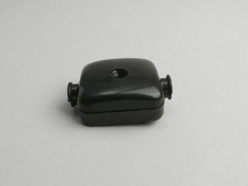 Scatola contatti Grabor 12081100 nera, quadrata e a cinque connessioni per Vespa VNB6, GT, GTR, Super, TS, GL, Sprint e Rally 180.