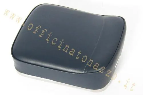 Cuscino posteriore in pelle blu scuro per Vespa