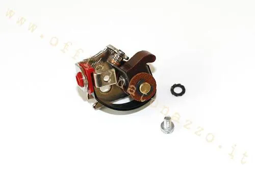 Contatti ruttore Olympia per Vespa 50 Special, N, L, R e S con accensione meccanica. Riferimento comparativo Piaggio 101761.