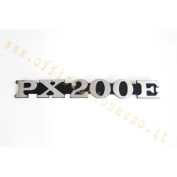 Targhetta cofano "PX 200E"