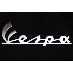 Targhetta anteriore "Vespa" 120mm per Vespa Rally 200 (distanza fori 107.69mm)