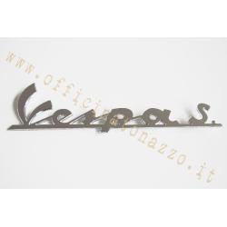 Targhetta anteriore "Vespa S" per Vespa Sprint (distanza fori 134.27mm)