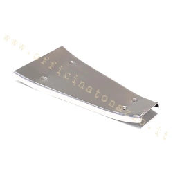 Copertura centrale SIP in acciaio inox lucidato per Vespa PX80-200 E, Lusso, '98, MY e LML Star compatibili. Peso dichiarato 190 g.