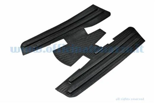 Alfombrilla de goma negra para TS - GT - GTR - GL - Sprint - Sprint Veloce - Rally - Super - VNB - VBB - SS180