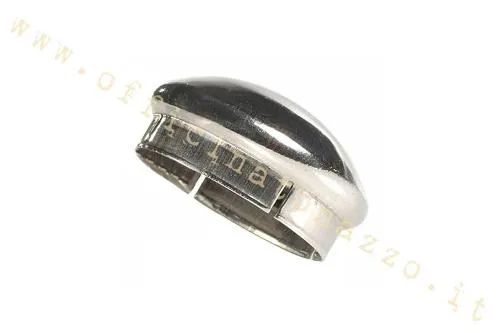 Tappo copridado tamburo CIF 5170-C tipo grande in alluminio cromato per Vespa 50, 90, Primavera, ET3, PX 125, T5 e Arcobaleno.