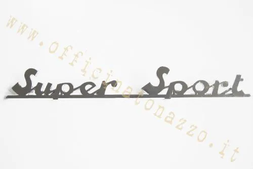 Targhetta posteriore "Super Sport"