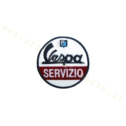 Toppa Vespa Servizio ricamata
