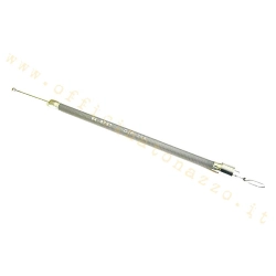 Trasmissione manuale starter CIF con guaina 147 mm per carburatori Dell'Orto SHB 16/10 e 16/16 su Vespa 50, 90 e PK compatibili.