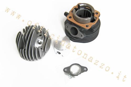 Cilindro DR 75cc in ghisa, 6 travasi, alesaggio Ø 47, corsa 43mm per Vespa 50 - Ape 50