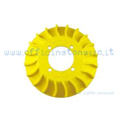 Ventola per volano accensione Parmakit di colore giallo peso 180 gr
