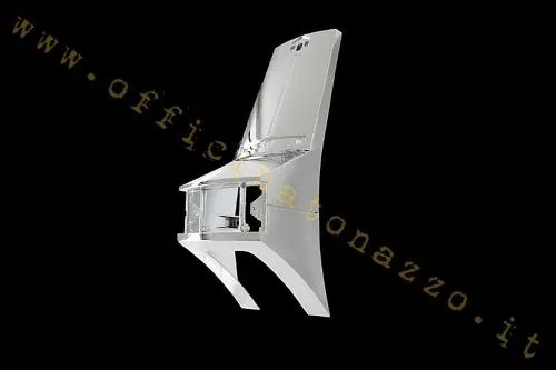 Copristerzo cromato per Vespa PX Arcobaleno, V5X1T - V5X2T - VMX1T - VMX5T