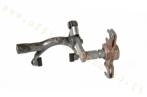 Selettore cambio completo F.A. Italia 1080 con singolo O-ring per Vespa 50, 90, 125 Primavera ed ET3. Verificare attacchi e comando a cavi.
