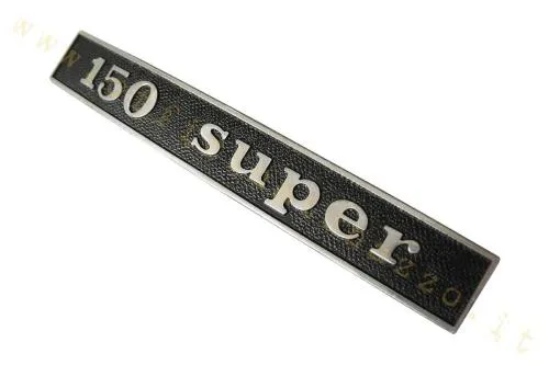 Targhetta posteriore "150 Super"