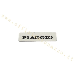 Targhetta adesiva CIF 5780 in alluminio 115x28 mm per Piaggio Ciao, Si e Bravo compatibili, riferimento comparativo Piaggio 182346.